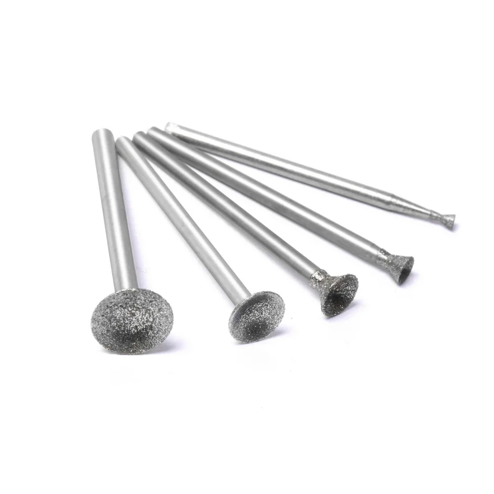 Вогнутые шарики с хвостовиком 1 шт. 2 35 мм 3 алмазная шлифовальная головка диаметр