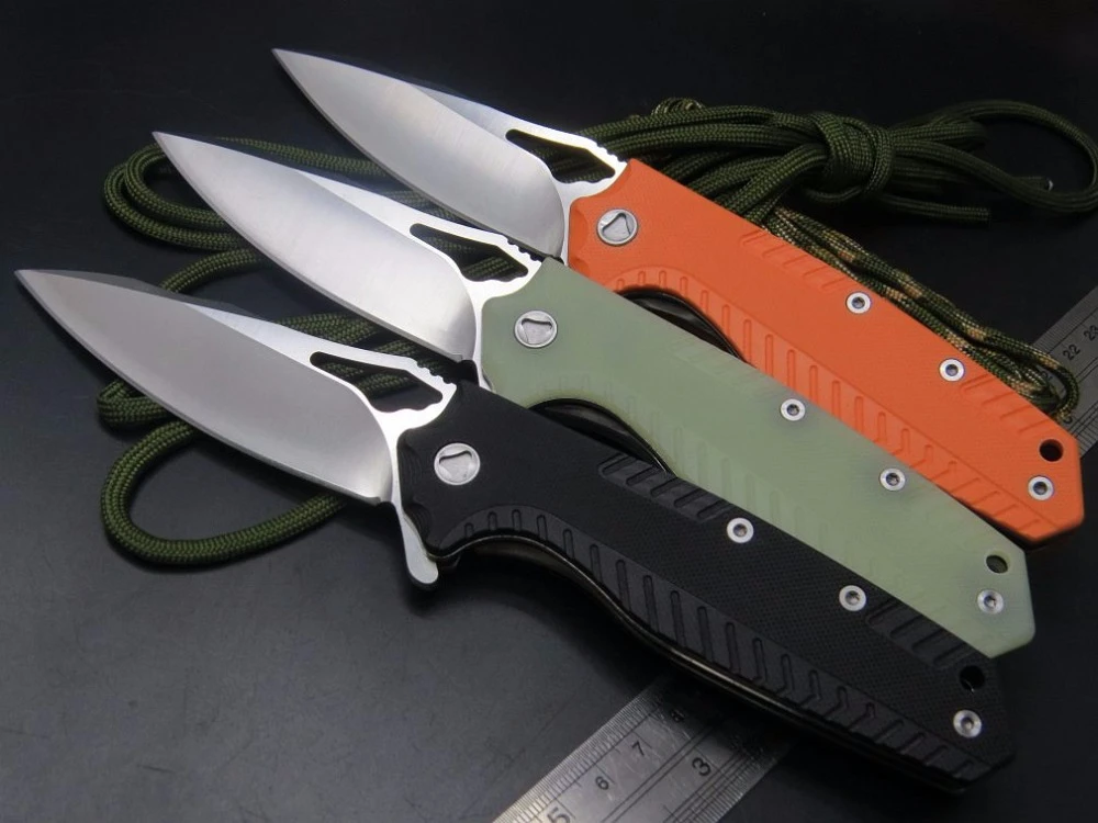Eafengrow EF201 58 60HRC 9Cr лезвие G10 ручка складной нож для выживания инструмент кемпинга