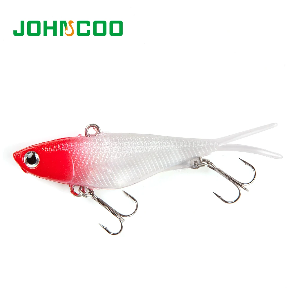 Джонку 2 шт. Новый мягкий ведущий рыболовный приманка 95 мм 20 г Jigging Fish Sinking Action Carp с острыми крючками.