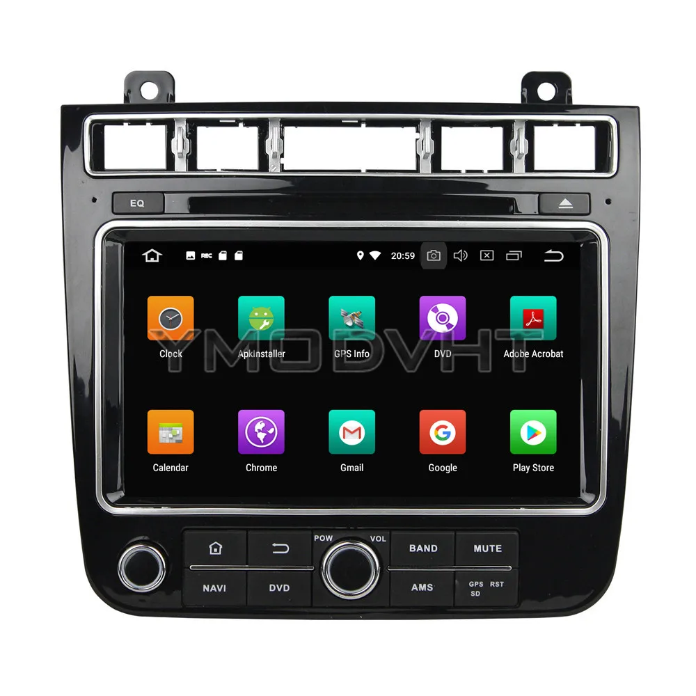 YMODVHT 8 дюймов Android 0 Восьмиядерный PX5 4 Гб ОЗУ 32 ПЗУ автомобильный DVD плеер Радио