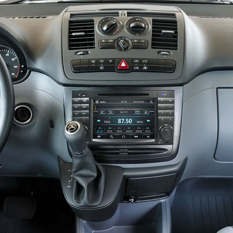 Автомобильный DVD плеер Xonrich Авторадио 2 Din с GPS для Mercedes/Benz/Sprinter/Vito/Viano/W203/A180/W906/W311A