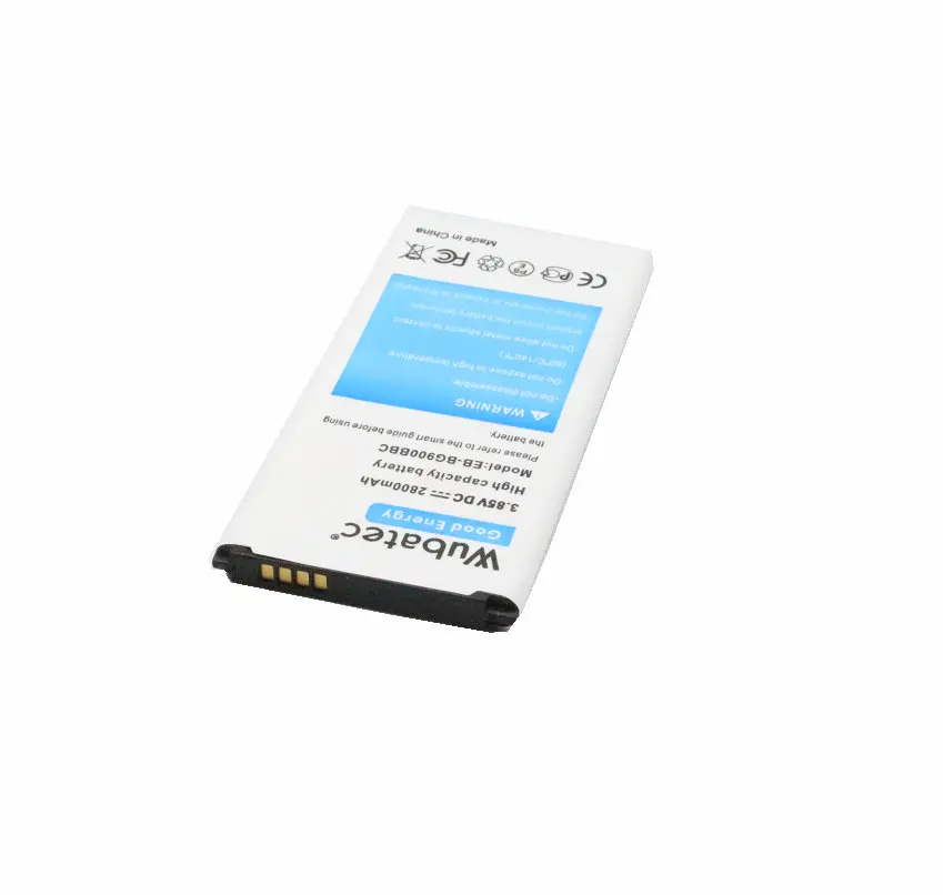 Wubatec 1x2800 мА/ч EB BG900BBC NFC батарея для Samsung S5 i9600 i9602 i9605 G900F G900T G9008 G9009D G9006W G900 Neo SM G903|Чехлы