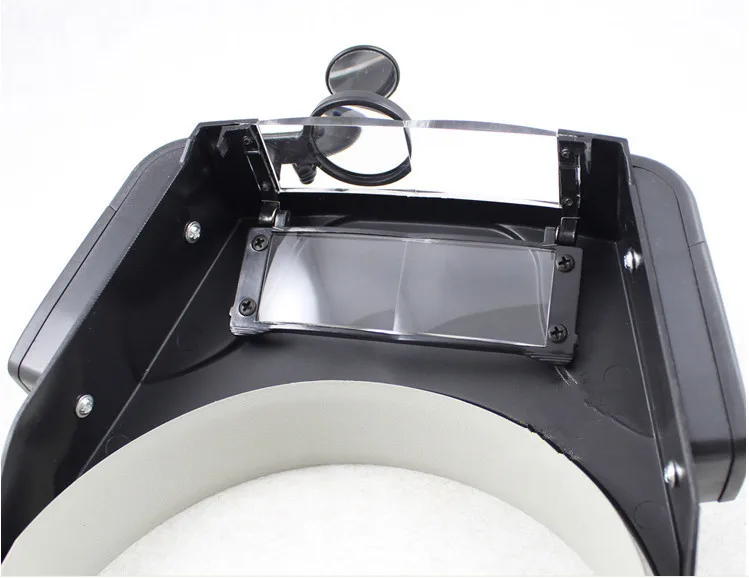 EYESHOT 1.5x 3x 6.5x 8x шлем led увеличительное стекло третьей стороны с подсветкой Лупа для
