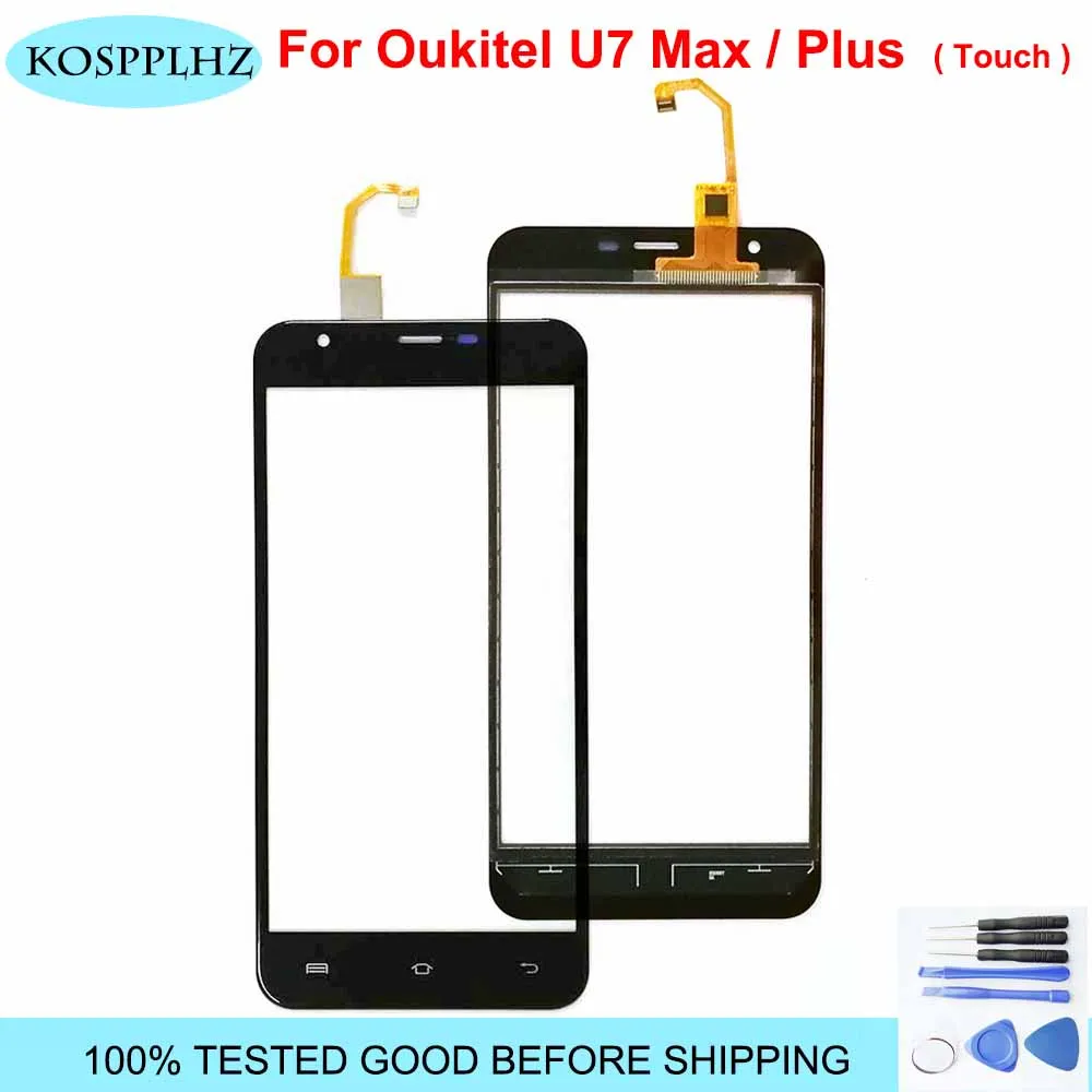 KOSPPLHZ 5 дюймов для oukitel U7 PLUS сенсорный экран Стекло 100% протестированный дигитайзер
