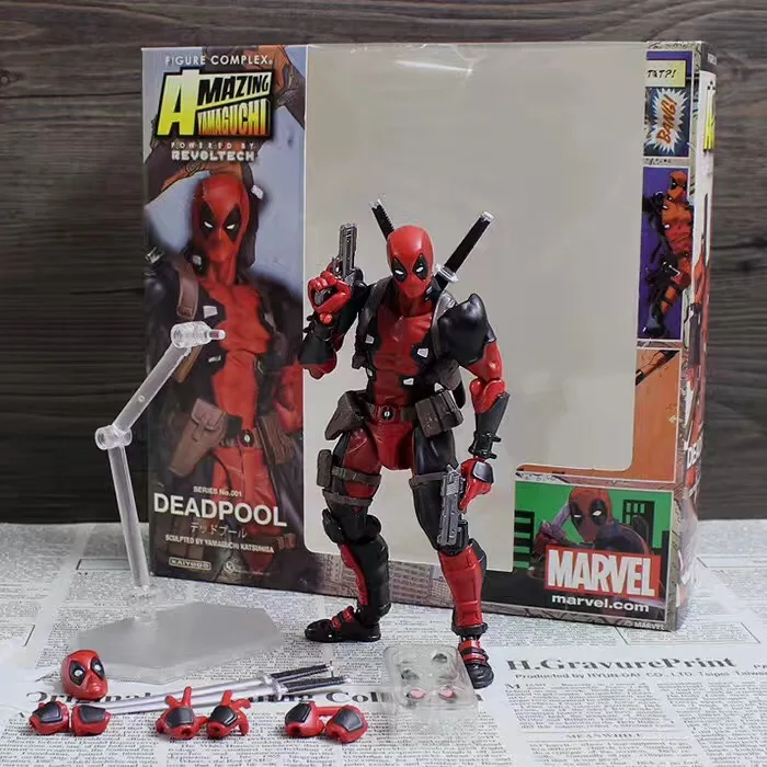 Marvel 16 см удивительные spidergwen и Человек паук Deadpool & Venom BJD Рисунок Модель Игрушечные
