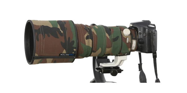 Линзы rolanpro одежда камуфляжное пальто дождевик для Canon EF 200 мм F/1 8 L USM объектив