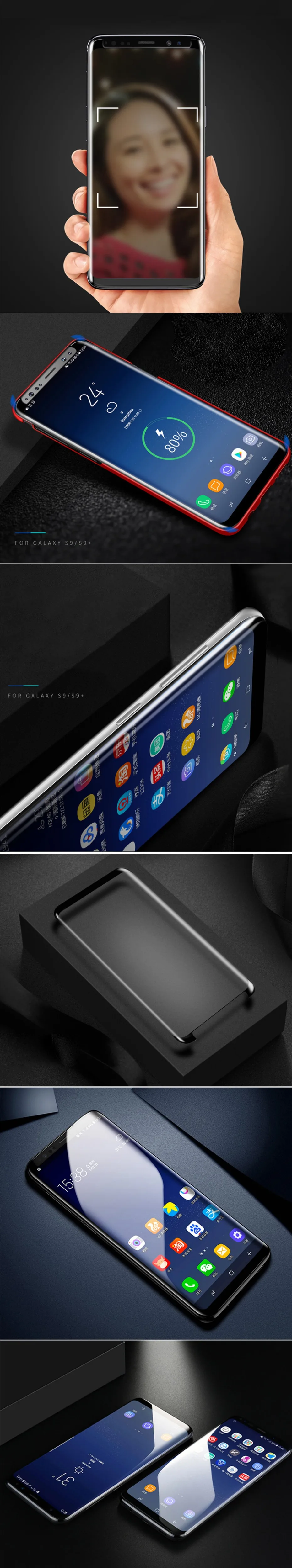 Cytltb Экран протектор для samsung S9 S9 плюс S8 S8 плюс 3D Горячая гнущееся закаленное стекло