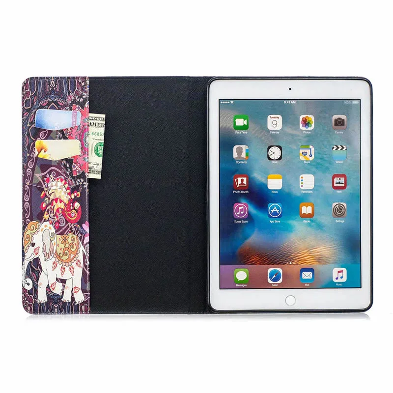 Модный детский чехол с рисунком для Apple iPad 9 7 2017 2018 6-го поколения чехлы A1822 A1823 A1893