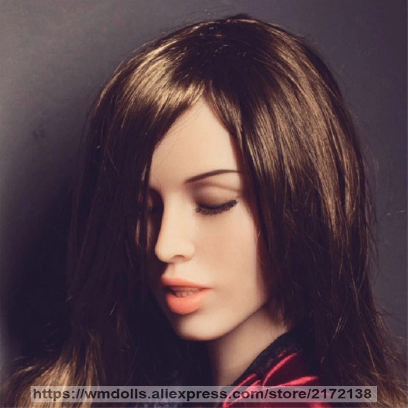 WMDOLL секс куклы голова с оральным сексом Реалистичная силиконовая японская кукла