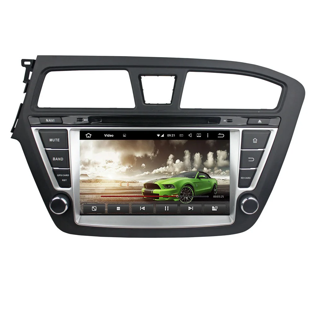 KLYDE 8 ядер &quot2 Din Android 0 автомобильный мультимедийный плеер для Hyundai I20 2014 2015 DVD 32 ГБ