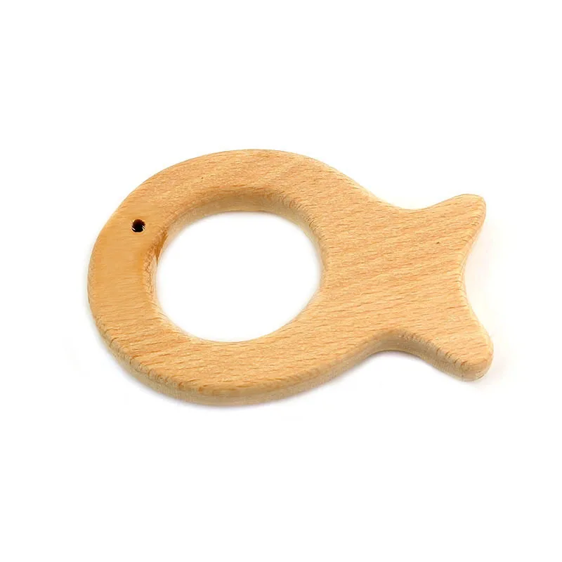 5 шт. детский деревянный Прорезыватель для зубов | Украшения и аксессуары