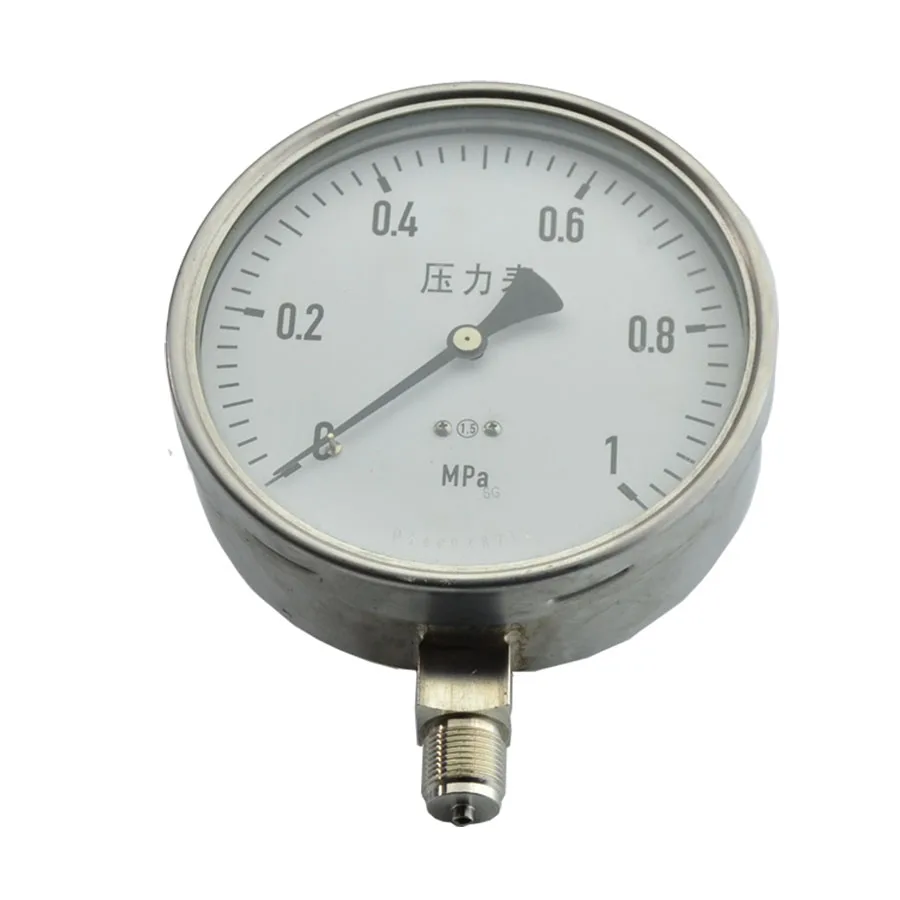 Манометр из нержавеющей стали для заполнения жидкостью 0 100 PSI ~ 1/4 бар NPT 2 5 резьба