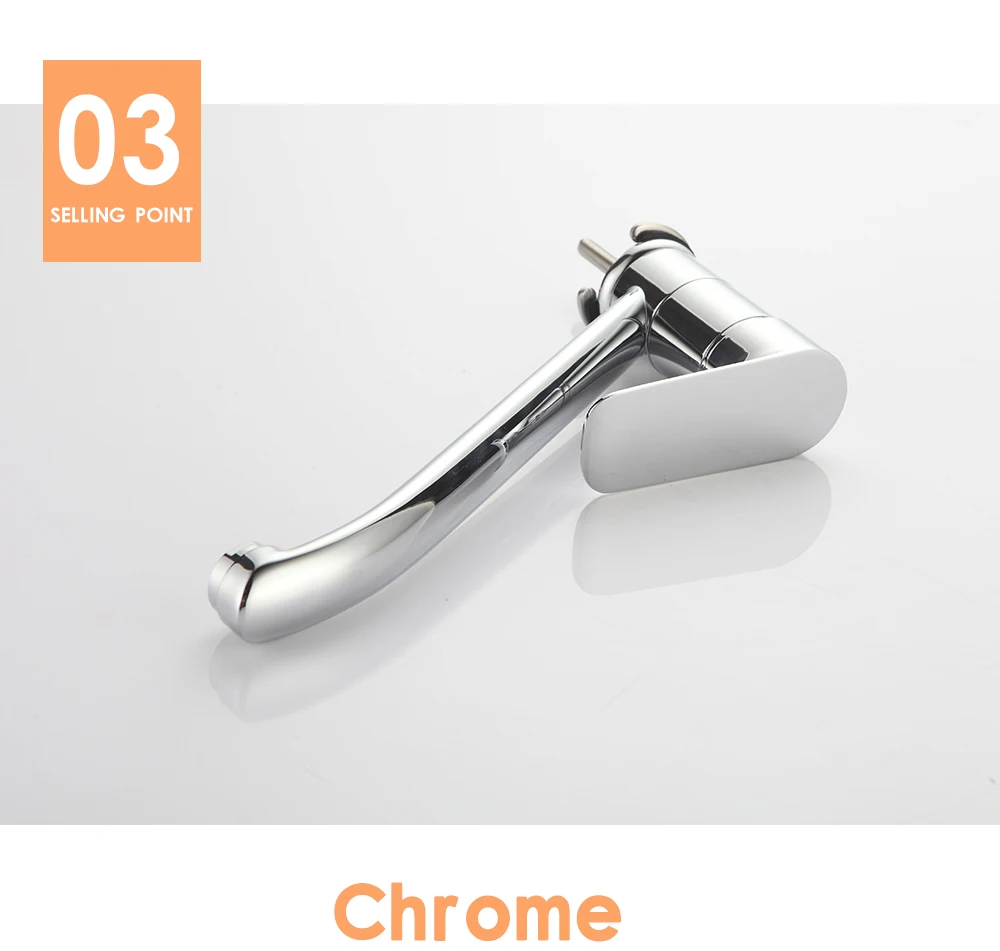 Kitchen Faucet Sink water Faucet Brass Mixer crane 360 Degree Rotating Deck Mounted Cold and Hot Kitchen Mixer Taps