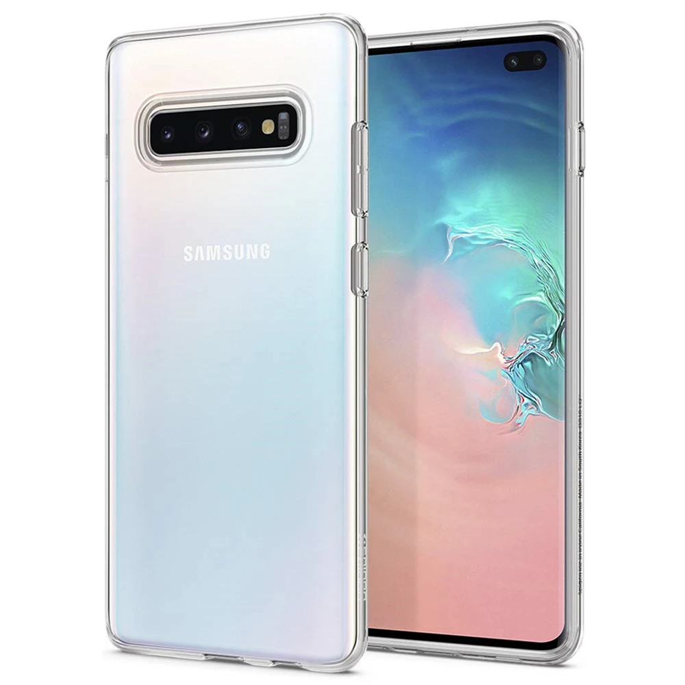 Для samsung Galaxy S10e S10 5G чехол ультра тонкий прозрачный Мягкий ТПУ силиконовый чехол для samsung S10 Note 10 Plus чехол