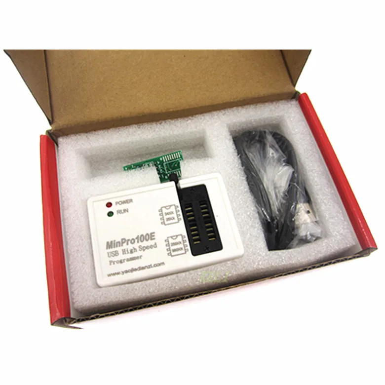 Новый программатор BIOS MinPro100E 100B флеш память SPI 24/25/95 чтение и запись USB горелка