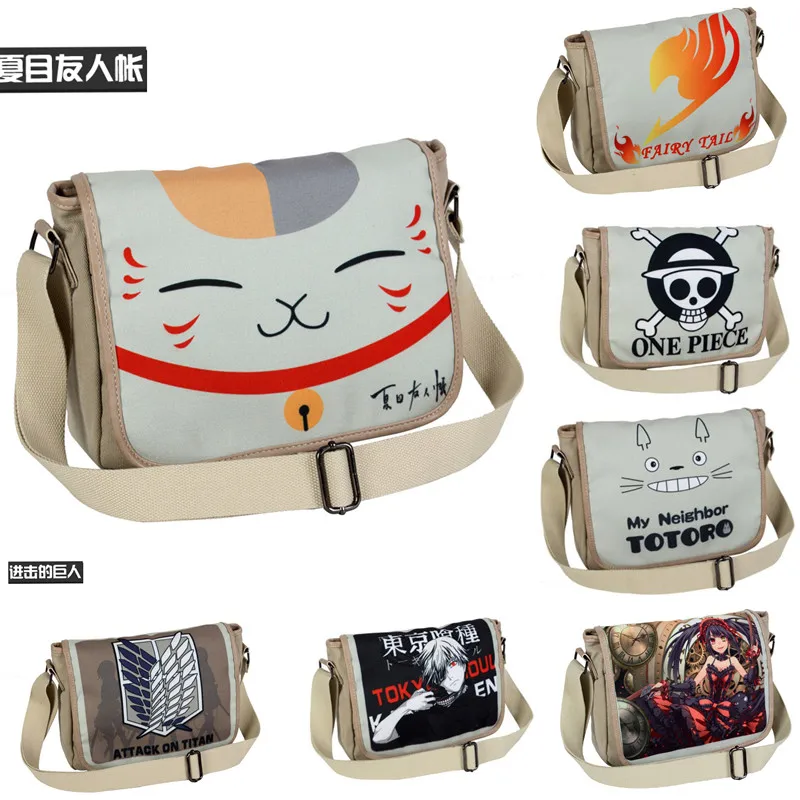 Аниме Tokyo Ghoul Tote Холщовая Сумка через плечо Повседневная сумка мессенджер для