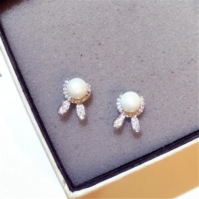 Charnwim новые корейские серьги-гвоздики для женщин серьги Модные ювелирные изделия