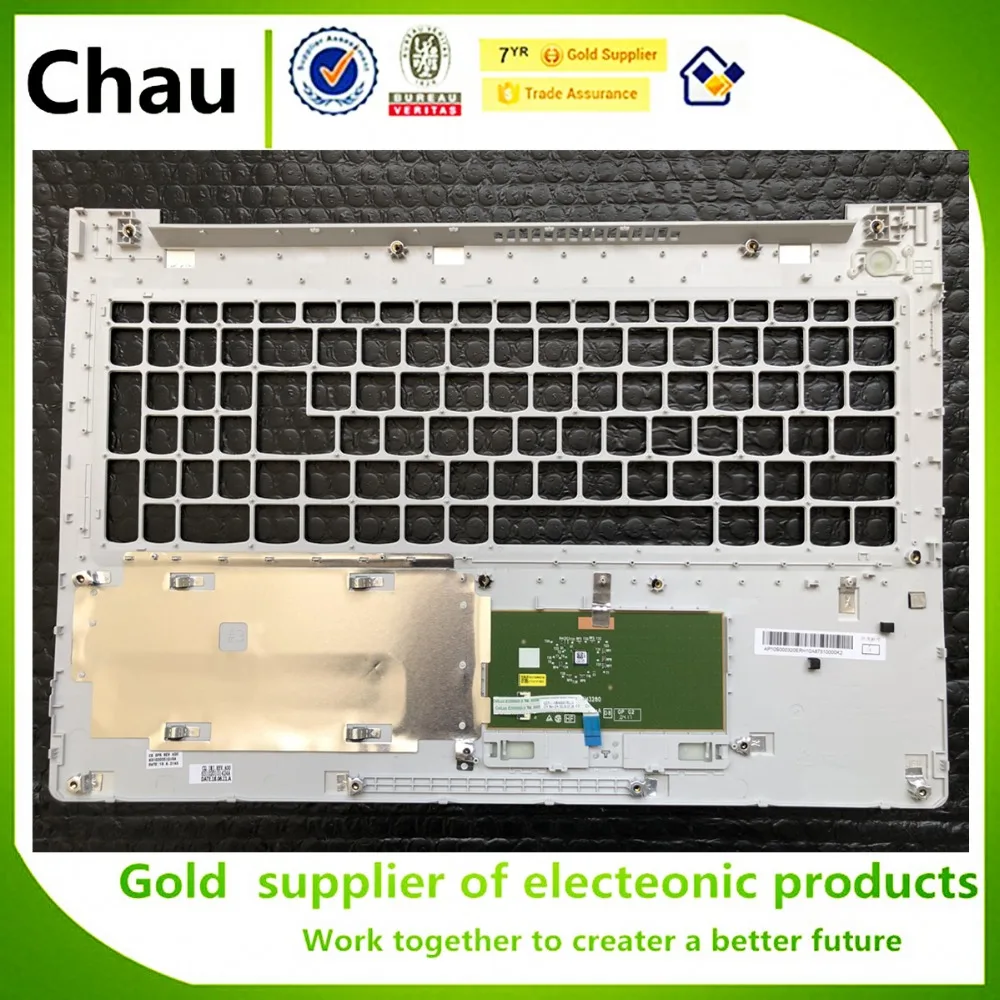 Новинка для Lenovo ideapad 510 15 15ISK верхняя крышка Palmrest серебристый тачпад Металл