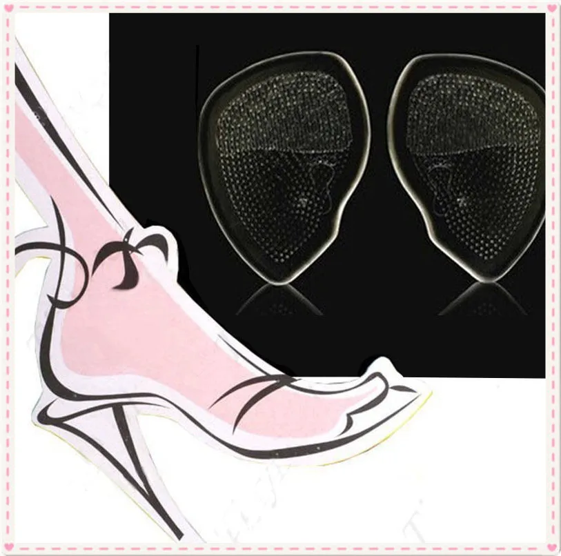 Гелевая силиконовая колодка для обуви 1 пара стельки на высоком каблуке