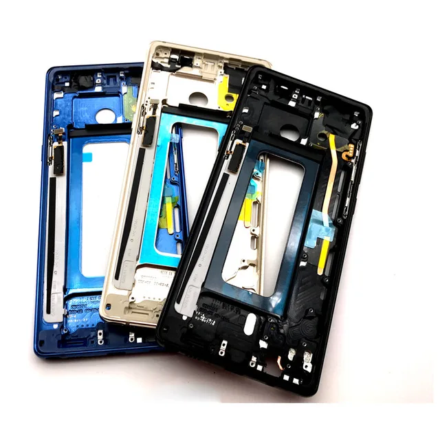 Для samsung Galaxy Note 8 N950 s8 G950 средняя рамка Безель металлического Корпус чехол с Мощность кнопка регулировки громкости