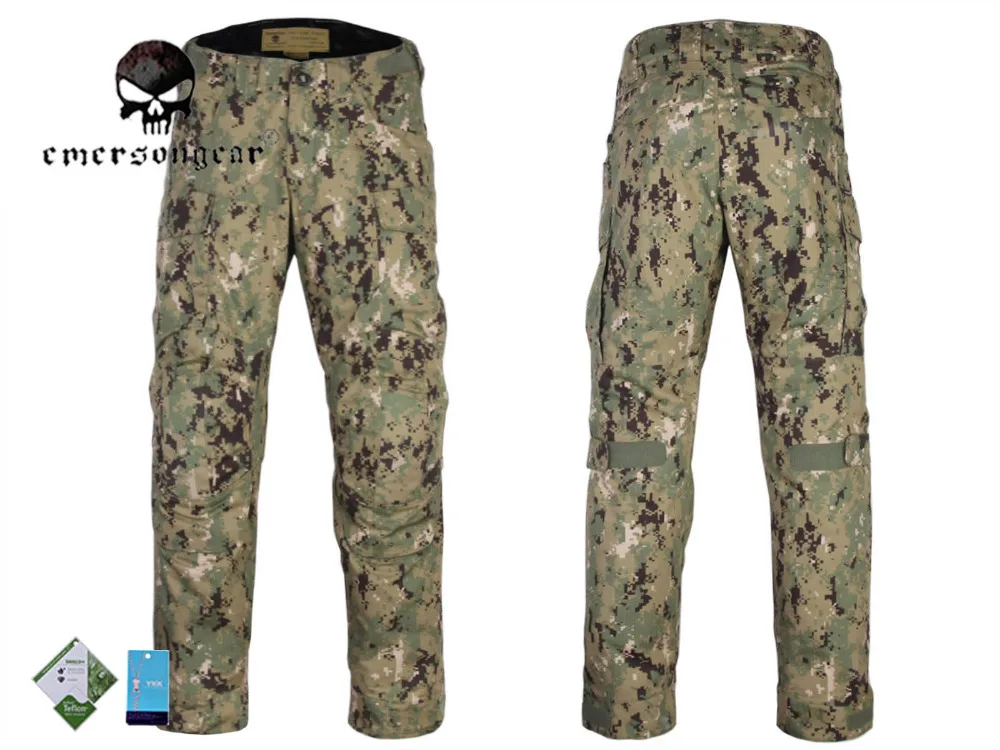Emerson gear штурмовые штаны боевые штаны BDU Airsoft Тактические снаряжение брюки охотничий комуфляж волк серый AOR2 EM9315