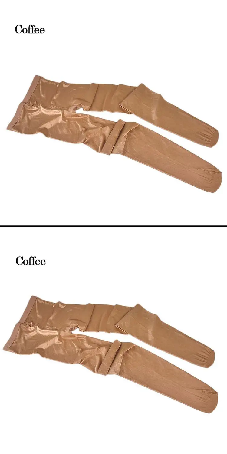 2pcs Coffee 1/2 шт, женские ультра мерцающие колготки, обтягивающие, 70D толщина, блестящие, формирующие колготки, чулки, чистые колготки, черные, телесные, кофейные - Цвет: 2pcs Coffee