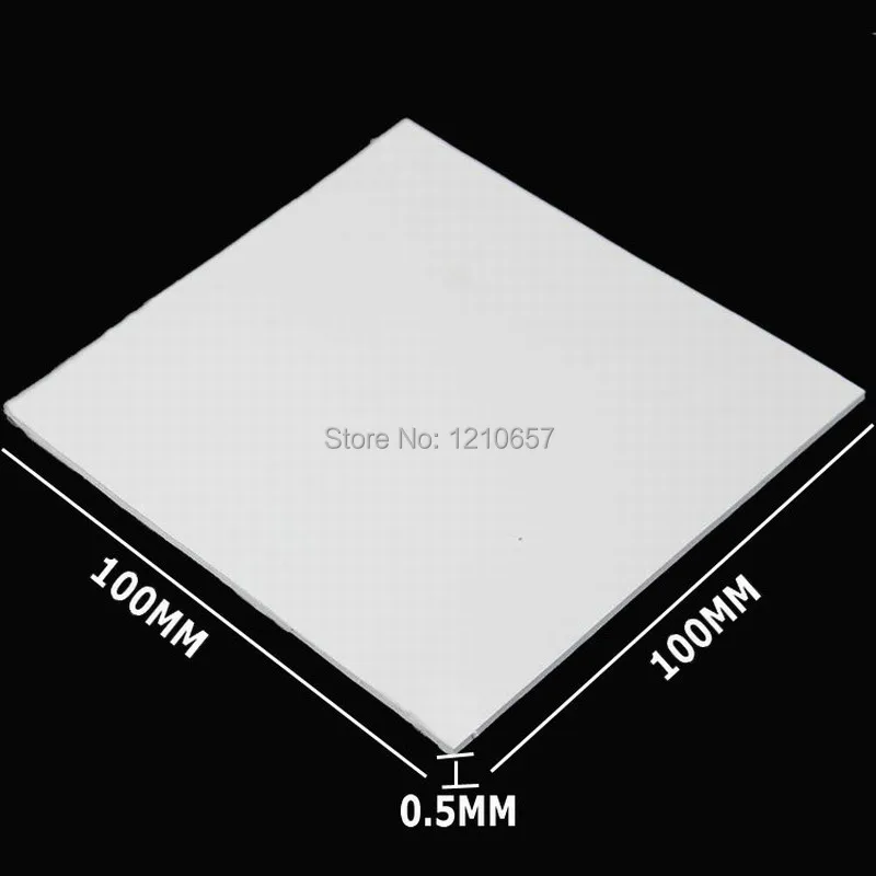 1 шт./партия термопрокладка для ЦП компьютера 100x100x0 5 мм|pad steel|pad redcpu box |