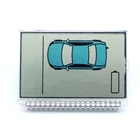 Автомобильная сигнализация ZX925, ЖК-дисплей для ZX-925 шерифа, ЖК-экран, дистанционное управление, двухсторонний, брелок, автомобильные аксессуары