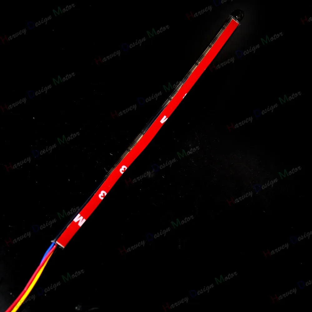 Светодиодный светильник с дымчатыми линзами 8 дюймов бар и стоп-сигналы для
