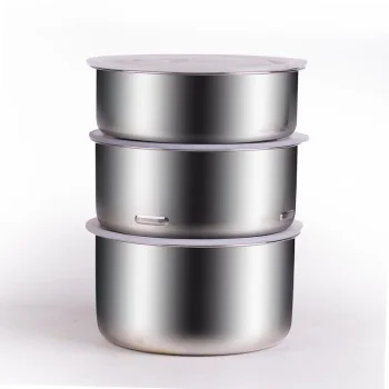 

Ten degrees yield SD-909 stainless steel interior cooking and heating lunch food box three negative preservation Unplugged