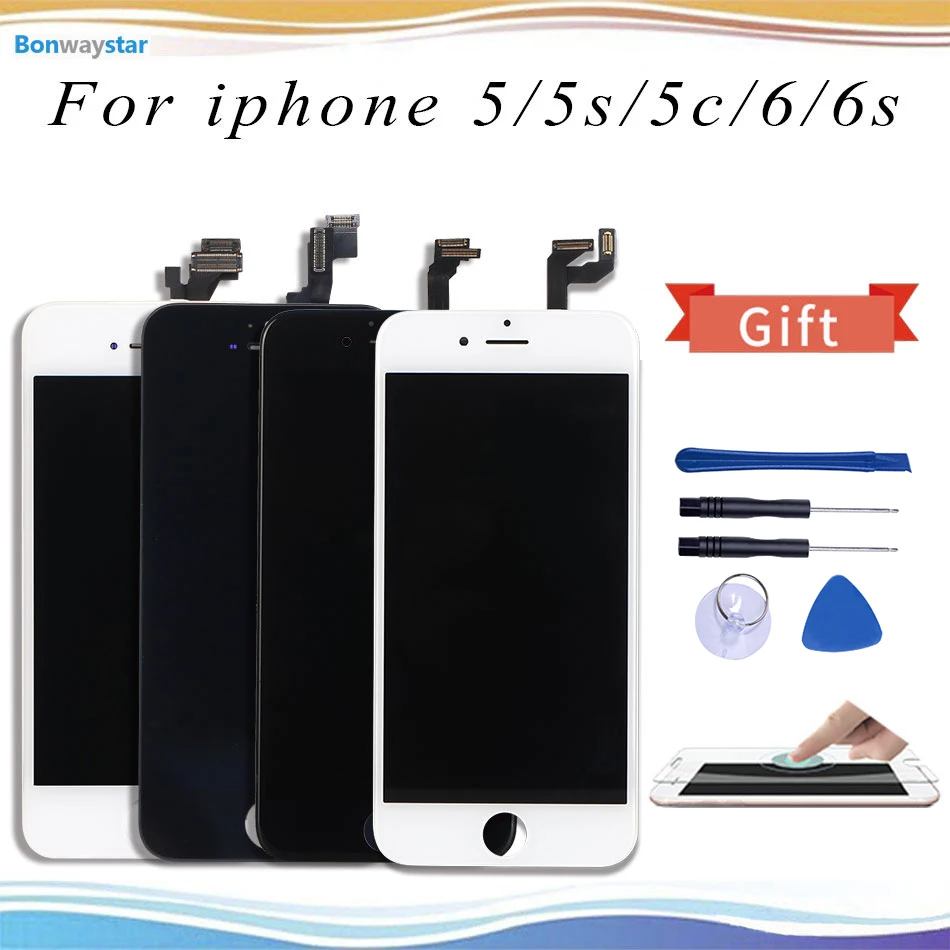 Сменный ЖК экран для iPhone 6 6s AAA сенсорный дигитайзер запасные части дисплей 4 7