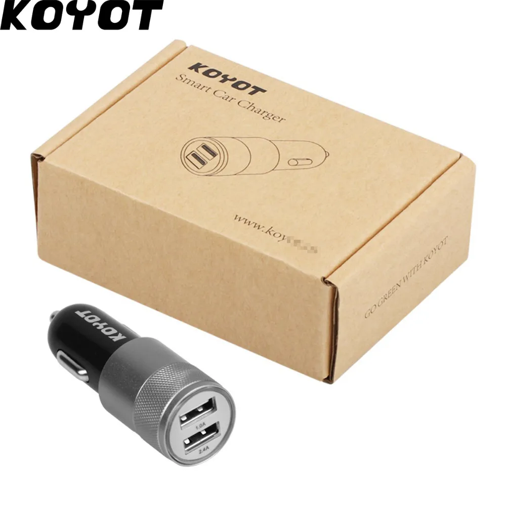 KOYOT оригинальная коробка двойной зарядное устройство USB универсальный USB зарядное устройство адаптер для samsung S6 iphone X 8 7 PLUS мобильный телефон