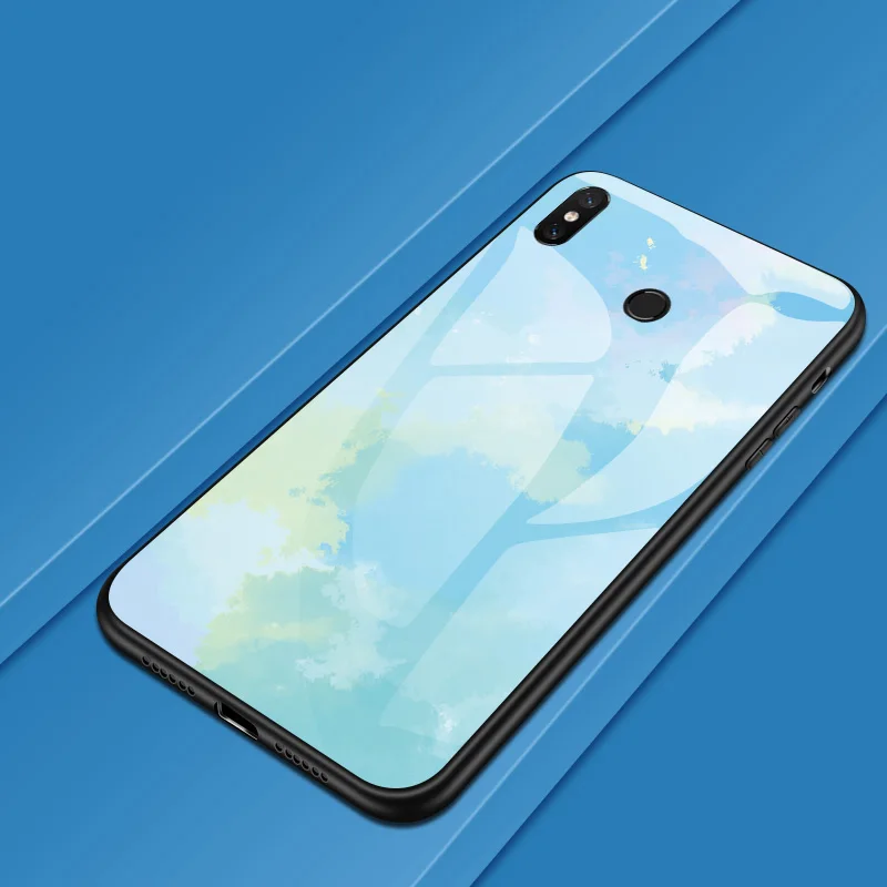 Pattern 07 Для спортивной камеры Xiao mi Red mi 7 5 плюс K20 S2 Note 4 4X5, 6, 7, 8 Pro красочные Стекло крышка чехол для телефона для Xiaomi mi 8 9 SE 9T A1 A2 Lite Coque - Цвет: Pattern 07