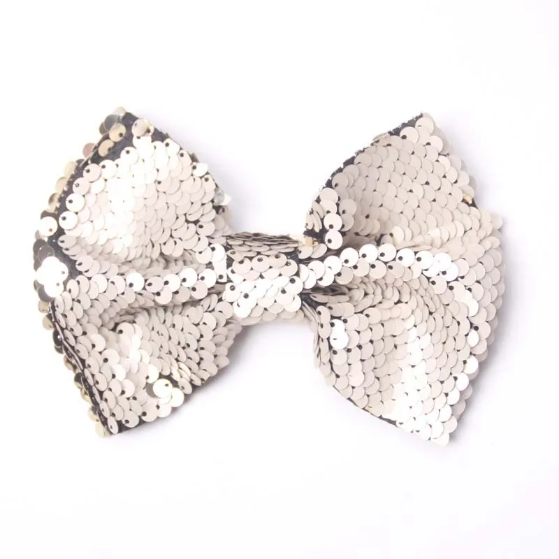 5-дюймовые двусторонние заколка для волос девочек заколки с блестками детские