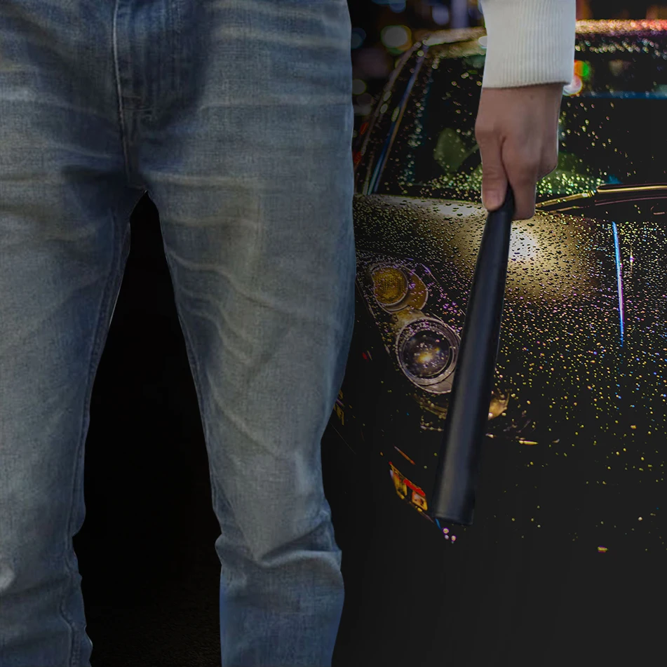 Светодиодный фонарик в виде бейсбольной биты T6 супер яркий эстафету фонарь для