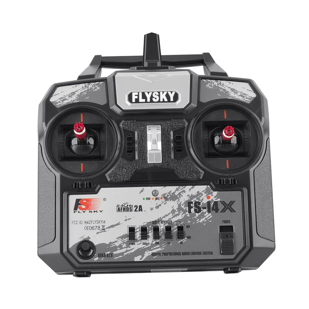 Flysky FS-i4X 2 4G 4ch RC контроллер передатчика с FS-A6 приемником для вертолета самолета