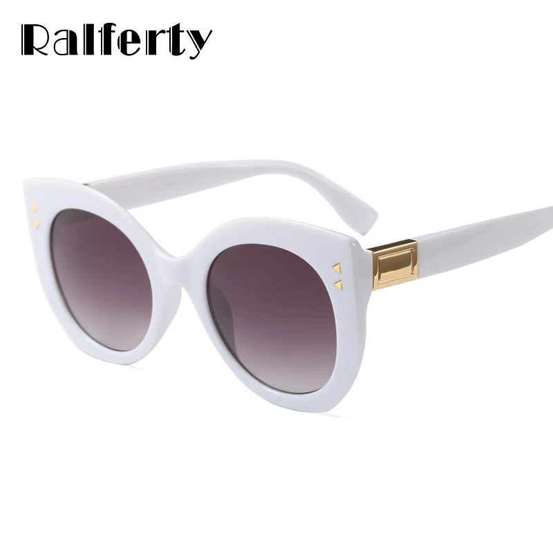 Ralferty 2018 элегантные женские Солнцезащитные очки дизайнерские UV400 градиентные