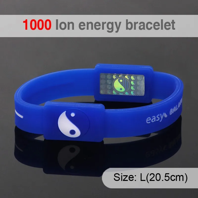 1000 ion Balance Silicone Custom Fitness Sport Bracelet Men With Japan Technology Bio Elements Energy Power Man Bracelets PROX1