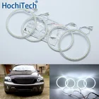 Ультраяркие белые светодиодные кольца SMD angel eyes, комплект дневных ходовых огней DRL для Kia Sorento 2006 2007 2008 2009