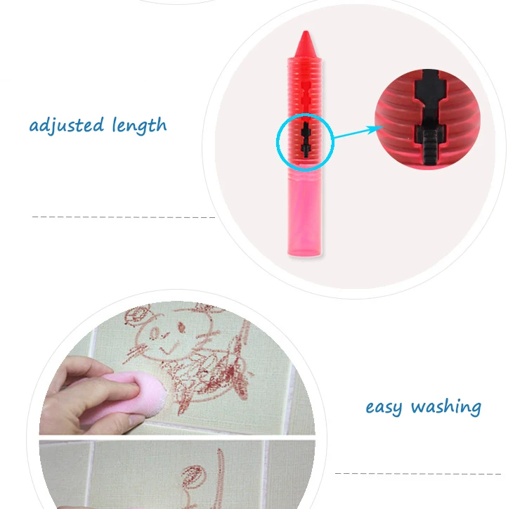 Детские развивающие карандаши для купания 6 шт./лот|bath crayons|baby bath toysbath baby toy |