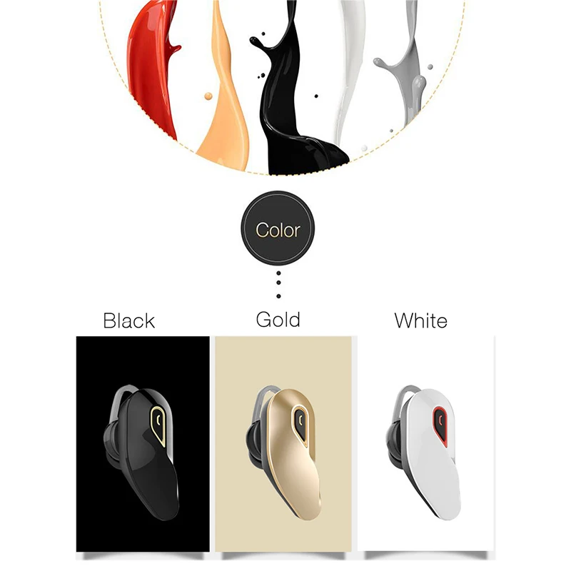 Y96 мини синий зуб 4 1 Гарнитура Беспроводной Bluetooth наушники затычки в уши для