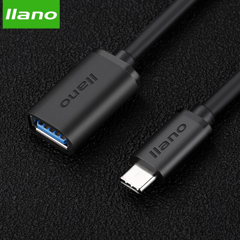 Llano USB 3 0 C OTG кабель мужчина к Женский Тип Кабель адаптер 5 Гбит/с синхронизации