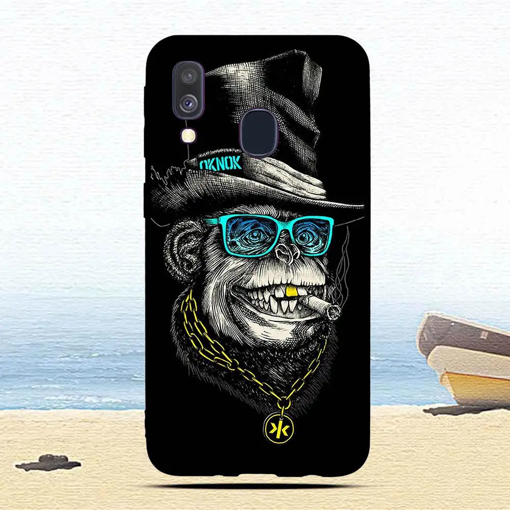23 Цветной Модный Роскошный чехол для samsung Galaxy A40, Ультратонкий Мягкий ТПУ чехол, чехол для телефона, защитный чехол s fundas - Цвет: 23