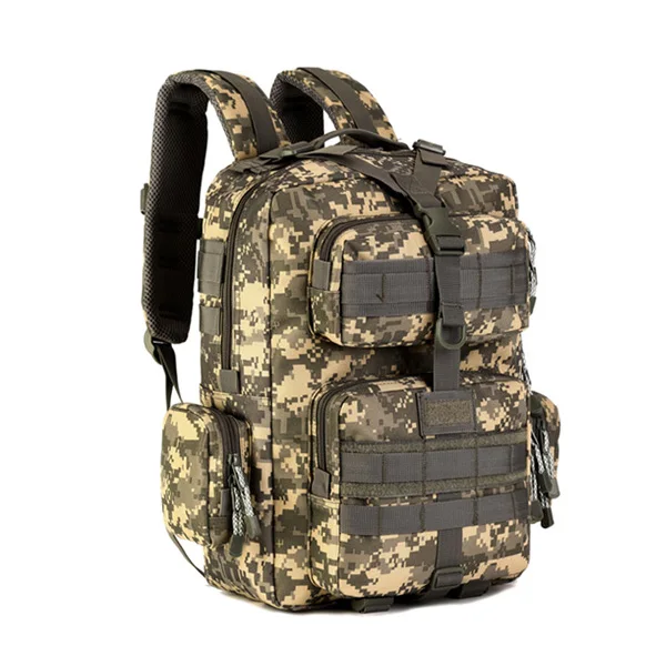 ACU digital Военный армейский тактический рюкзак 30L Mochila Militar 14 дюймов, рюкзак для ноутбука, походная камуфляжная Сумка Bolsa Tatica - Цвет: ACU digital