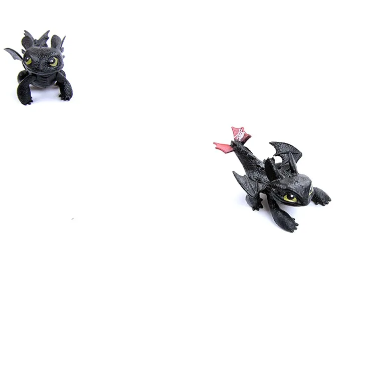 2 шт./компл. Как приручить дракона Беззубик милая фигурка 8 см игрушка для зубов
