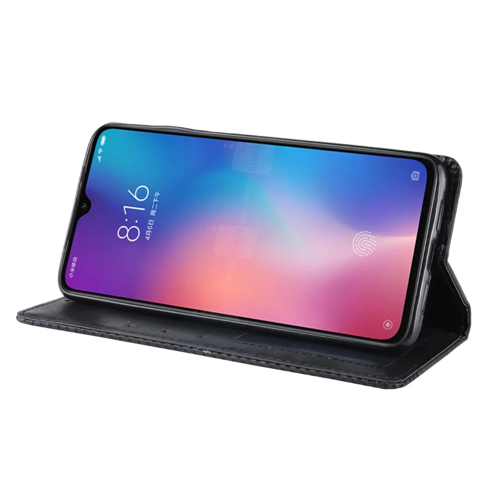 Luxury Leather wallet case with Kickstand &amp Credit Slots For Xiaomi MI 8/8SE/PLAY/9/9SE/Pocophone F1/9T/9T Pro | Мобильные