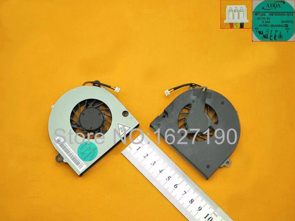 

Brand NEW Laptop CPU Cooling Fan Replacement for ACER AS5532 AS5516 AS5517 E627 GB0575PFV1-A 13.V1.B3956.F.GN AB7505HX-GC3
