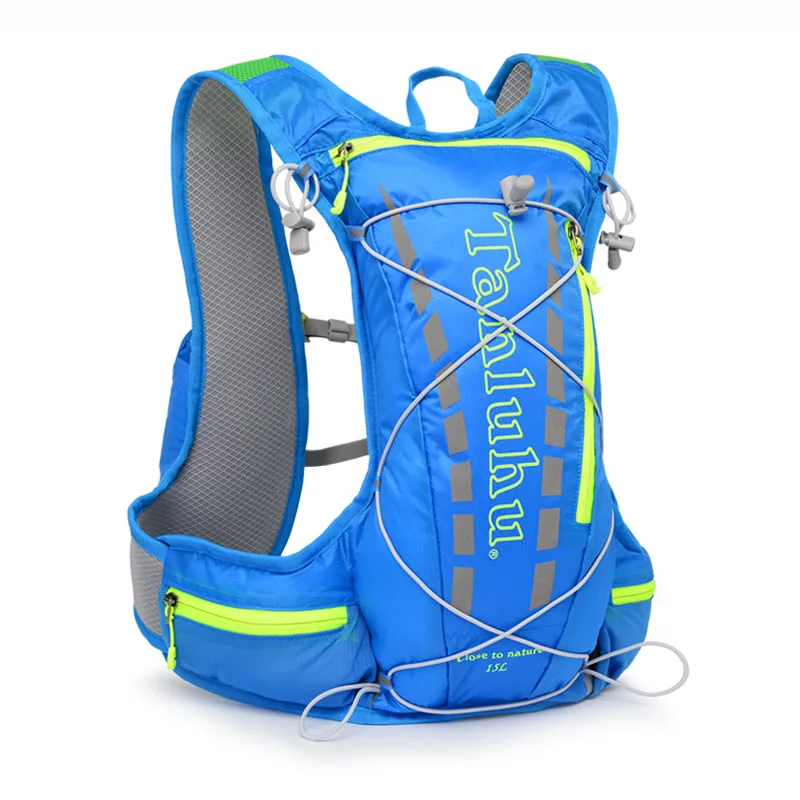 Легкая сумка для марафона рюкзак с жилетом гидратации 10 л отражателем бега