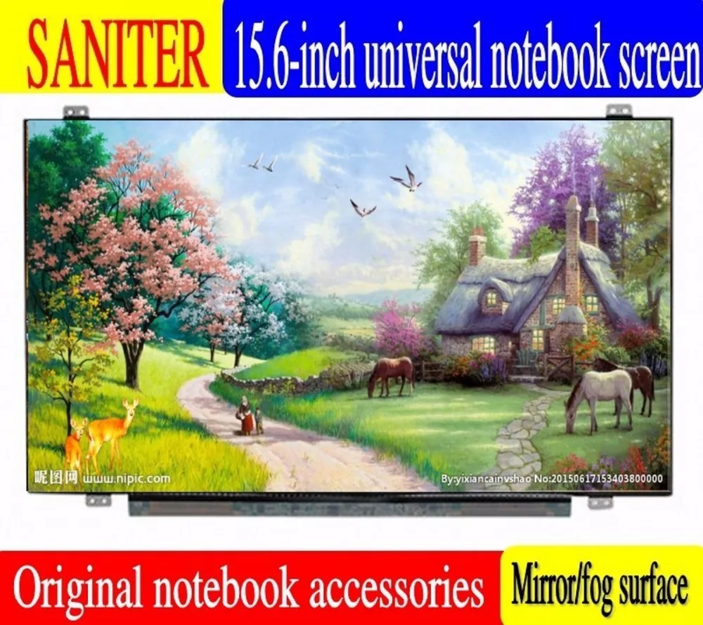 

SANITER B156XTN03.1 LP156WH3 TPS1 LP156WHU TPA1 15.6 ultra-thin LED 30 needle interface laptop screen 15.6 inches