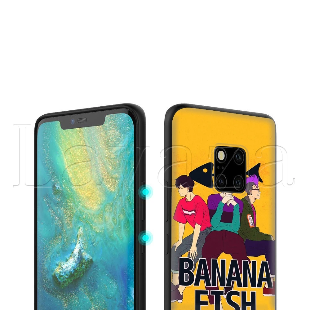 Lavaza Банановая рыба золы чехол для Honor Коврики 10 20S 6A 7A 7C 7X 8A 8C 8X 9 P9 Lite рro Y6 Y7 Y9 Prime |